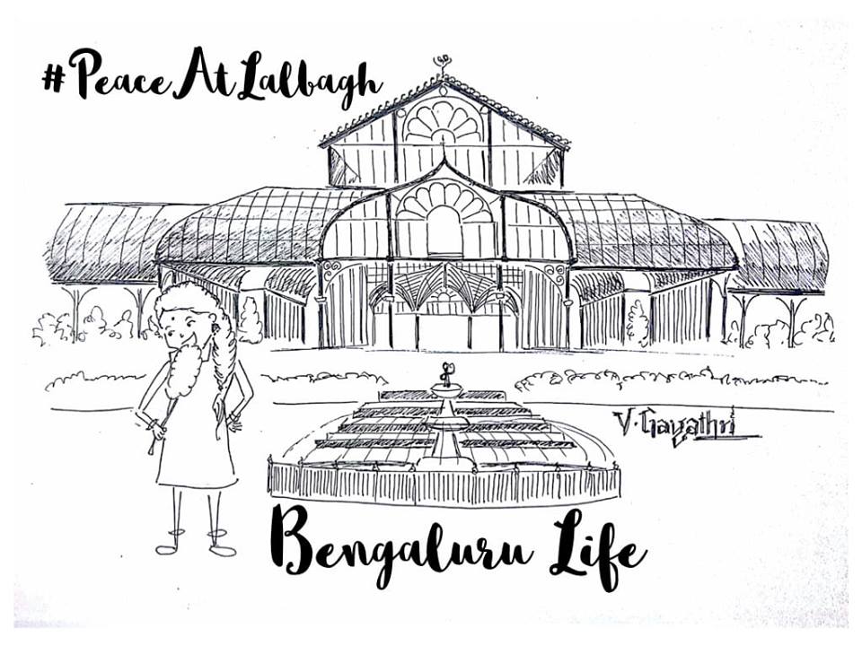 Akshatha Suryanarayana on LinkedIn: #bengaluru #artistlife  #artistsonlinkedin #sketchonlocation